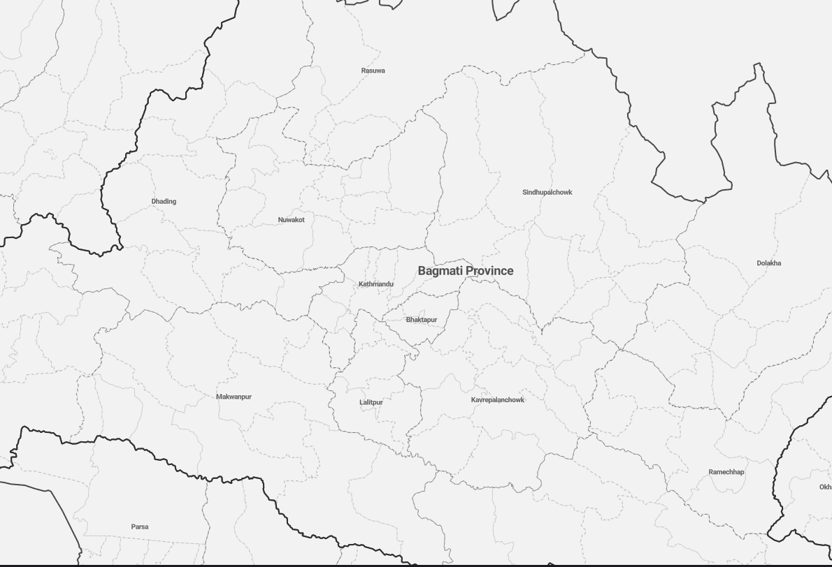 Baato map style Boundaries