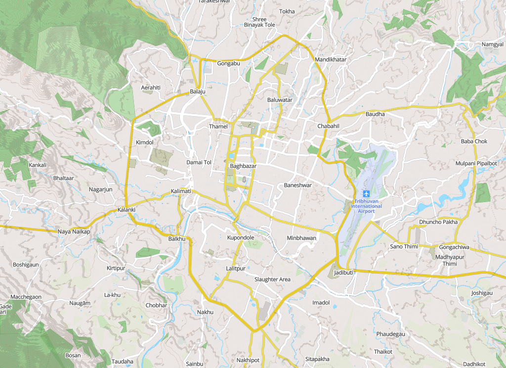 Baato map style Outdoor